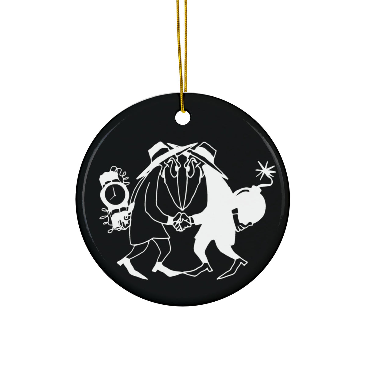 Ornament - "Secret Agents" (BW)