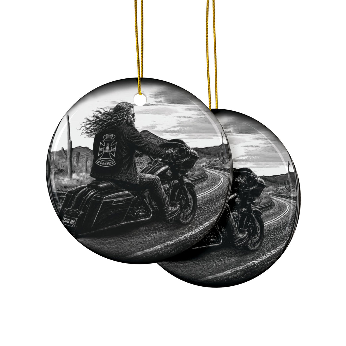 Ornament - "EODMC Biker"