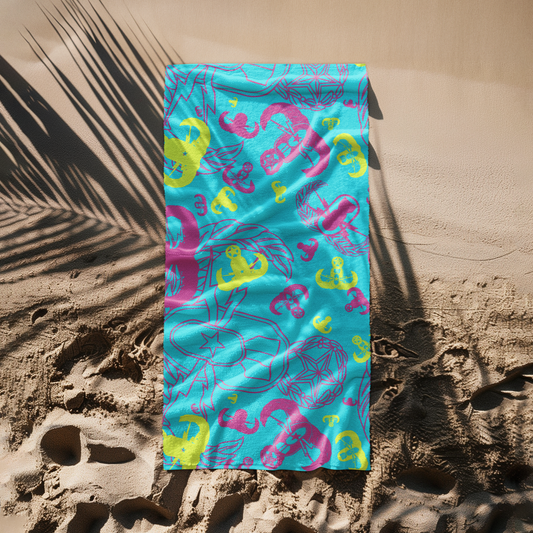 Beach Towel - "EOD Party"