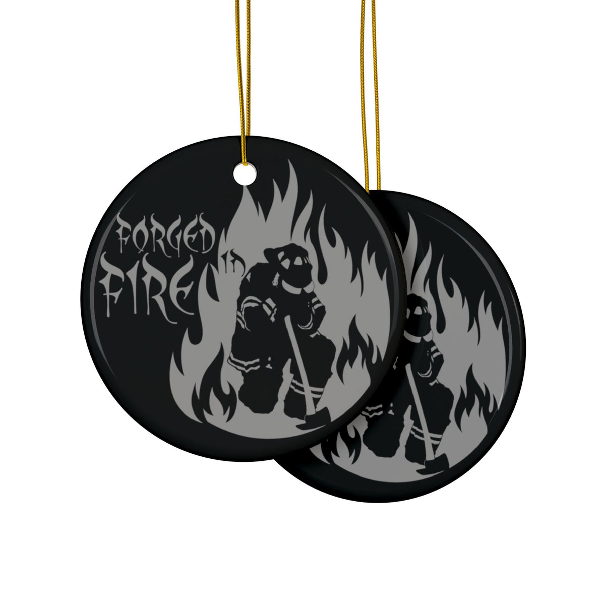 Ornament - "Forged in Fire"