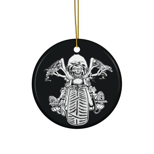 Ornament - "Bomb Suit Biker"