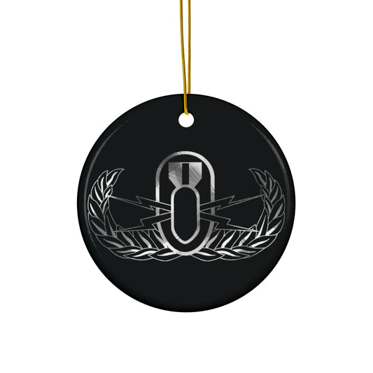 Ornament - "It's 5 o'clock Somewhere" (EOD Basic Badge: BW)
