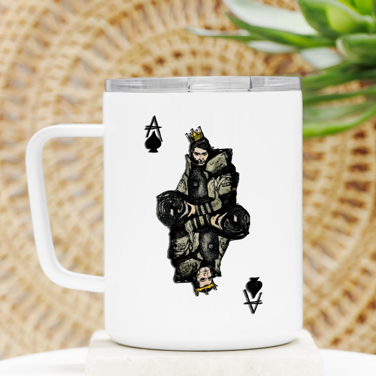 Travel Mug - "Ace In The Hole!"