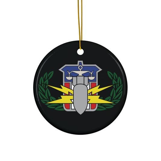 Ornament - "HDS/PSBT Badge" (RWB)