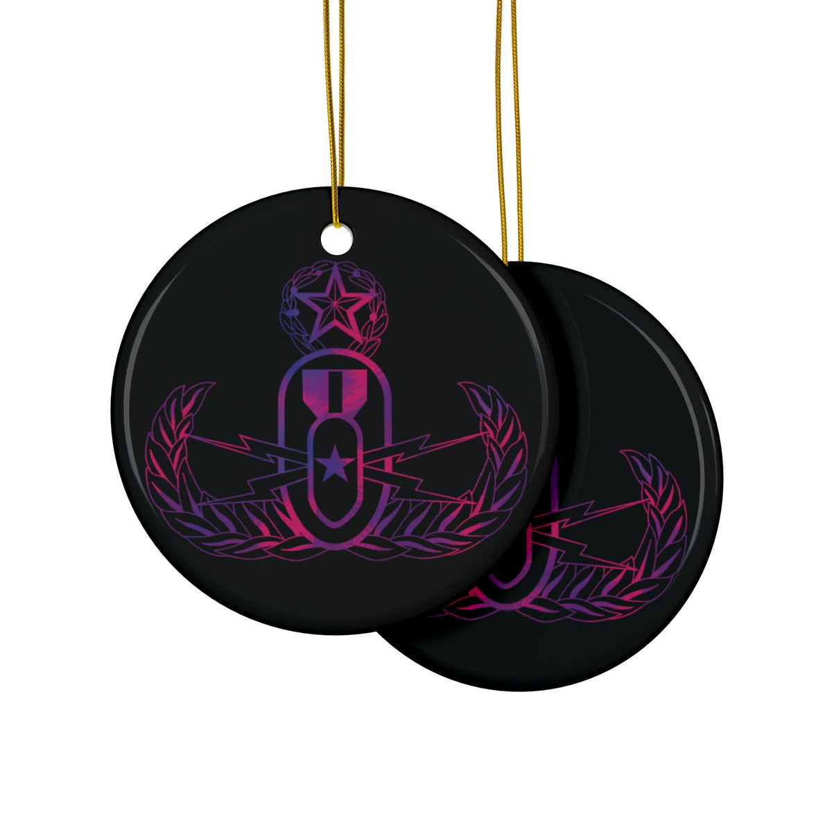 Ornament - "It's 5 o'clock Somewhere" (EOD Master Badge)