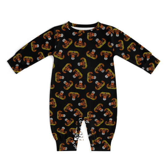 Baby Romper - "EOD Candy Corn"