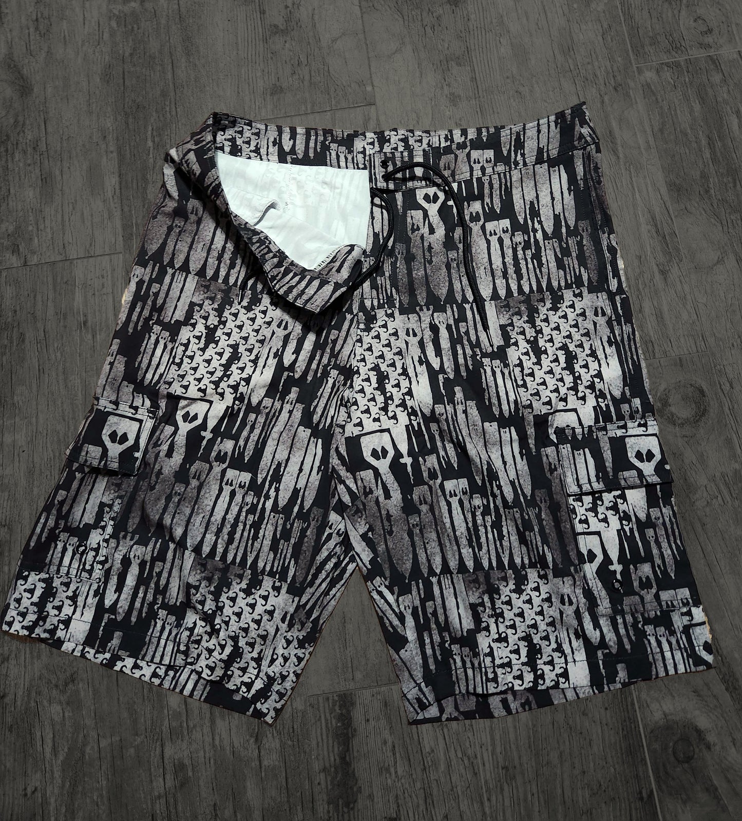 "EOD Bomb Flag" Board Shorts