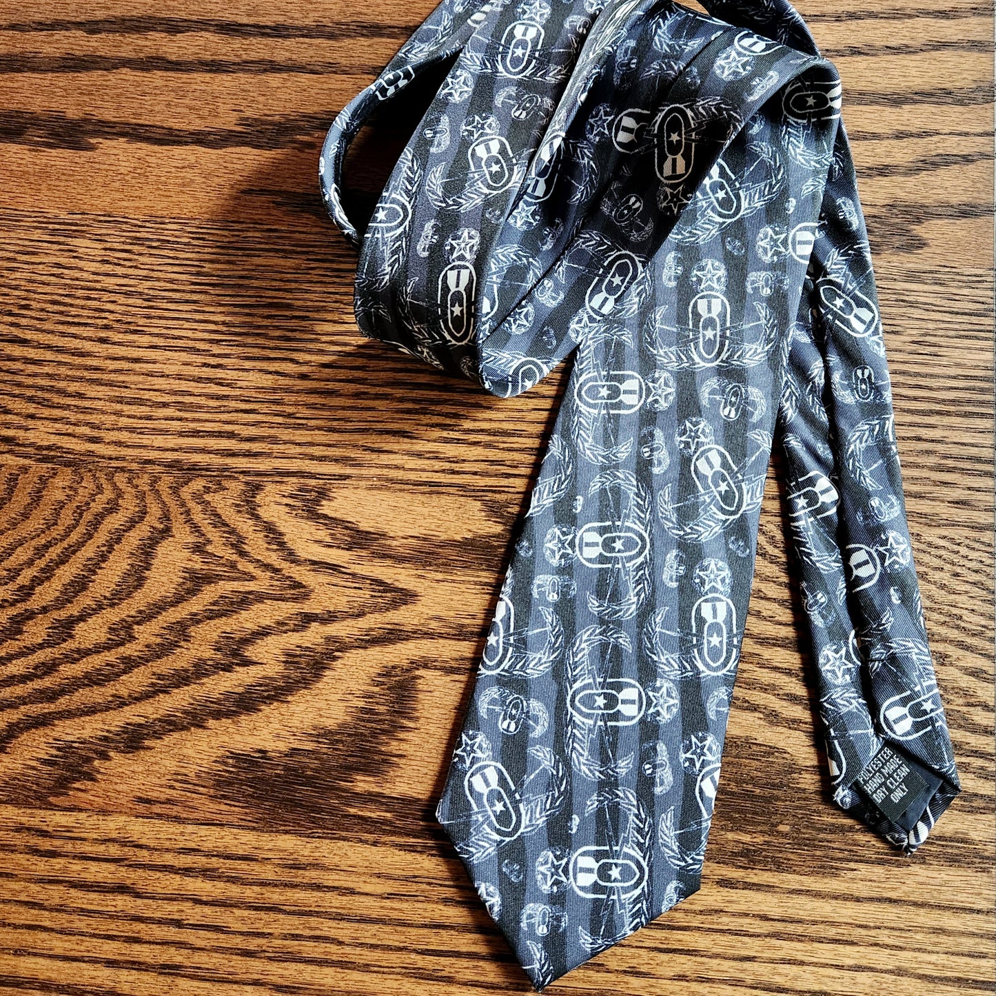 "EOD Black and White" Necktie