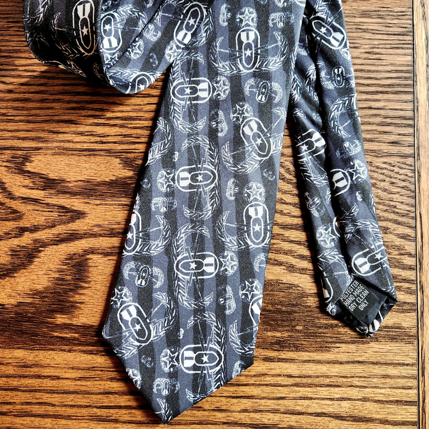 "EOD Black and White" Necktie