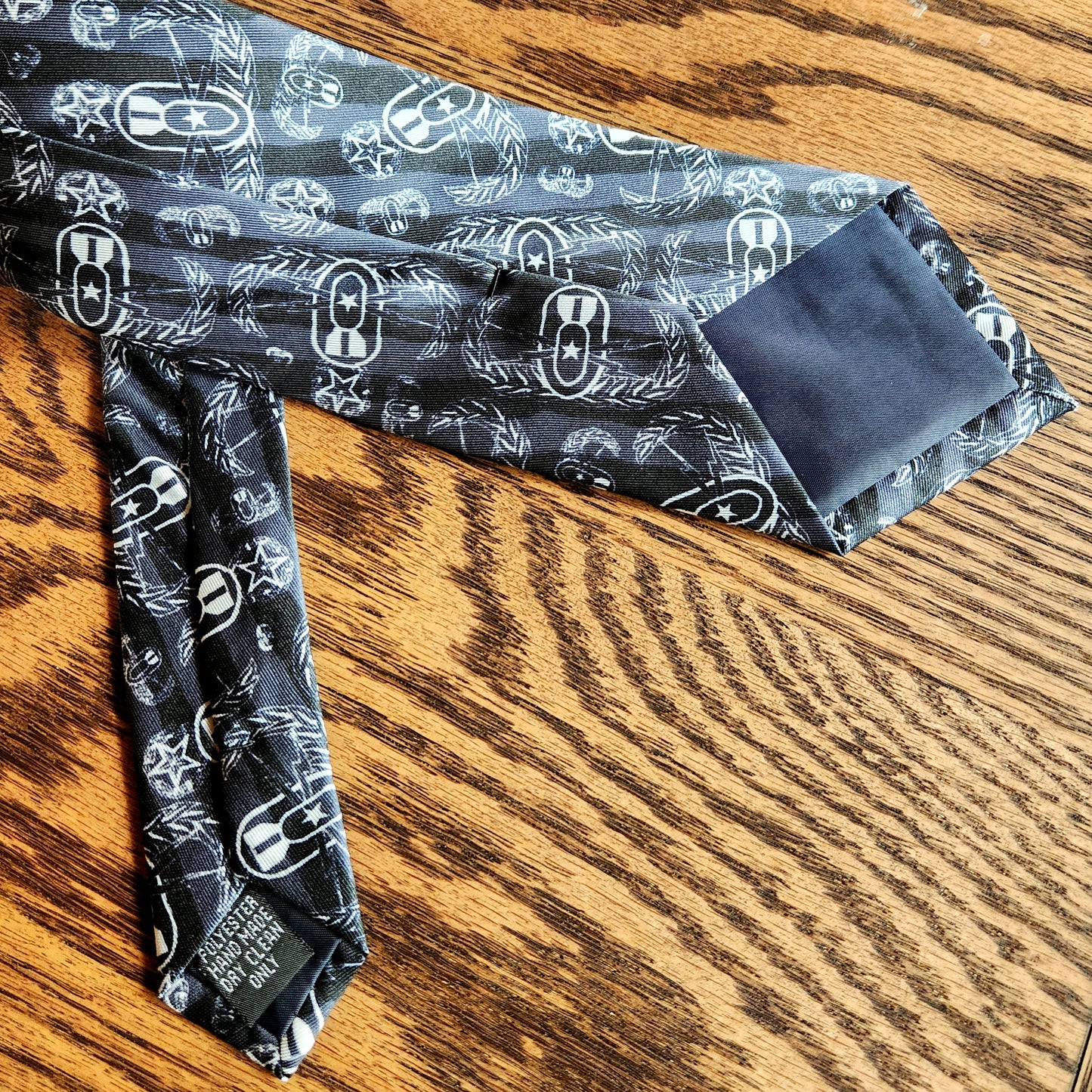 "EOD Black and White" Necktie