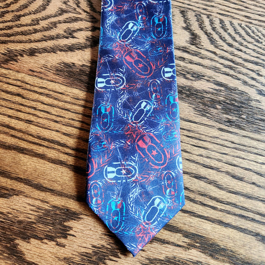 "Red, White, and Boom" Necktie