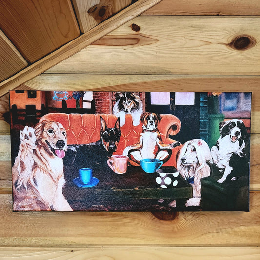 "Central Bark" Canvas Print