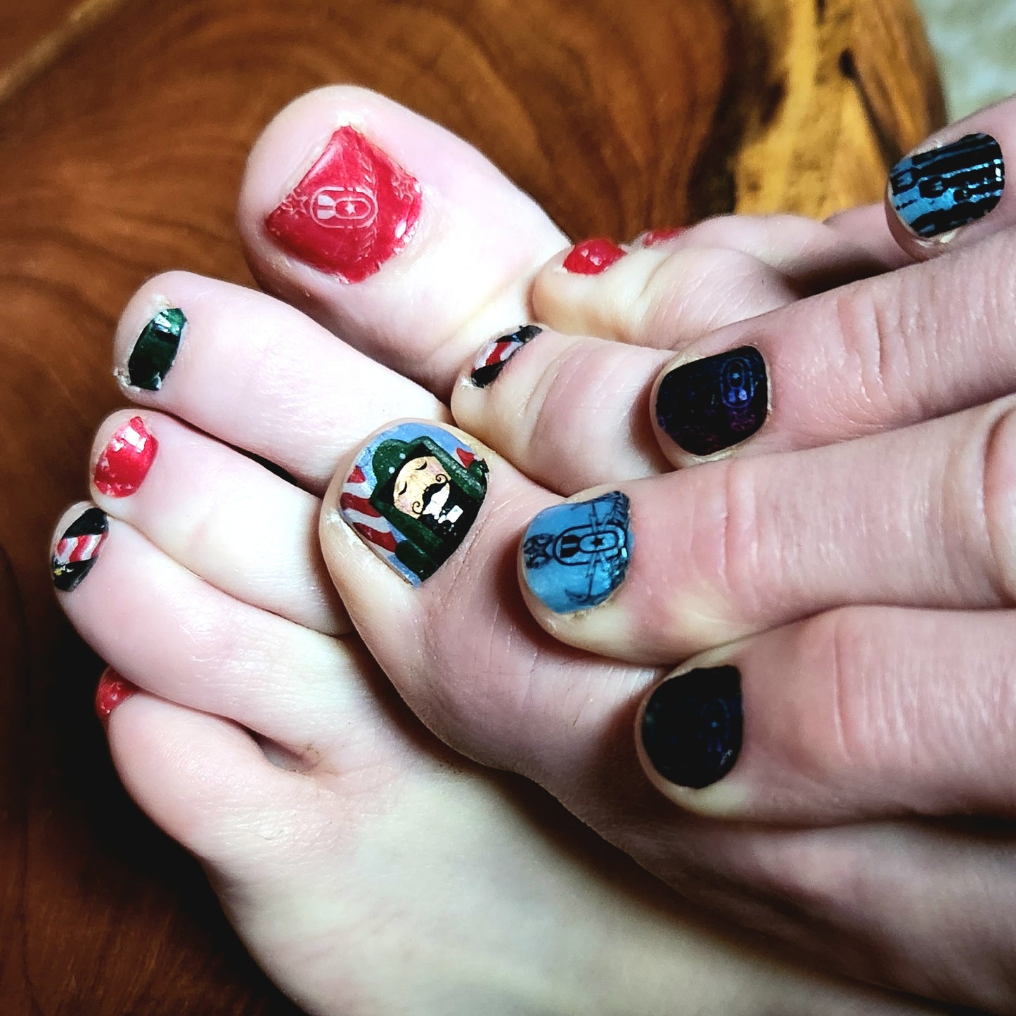 "EOD Nutcracker" Nail Art Strips