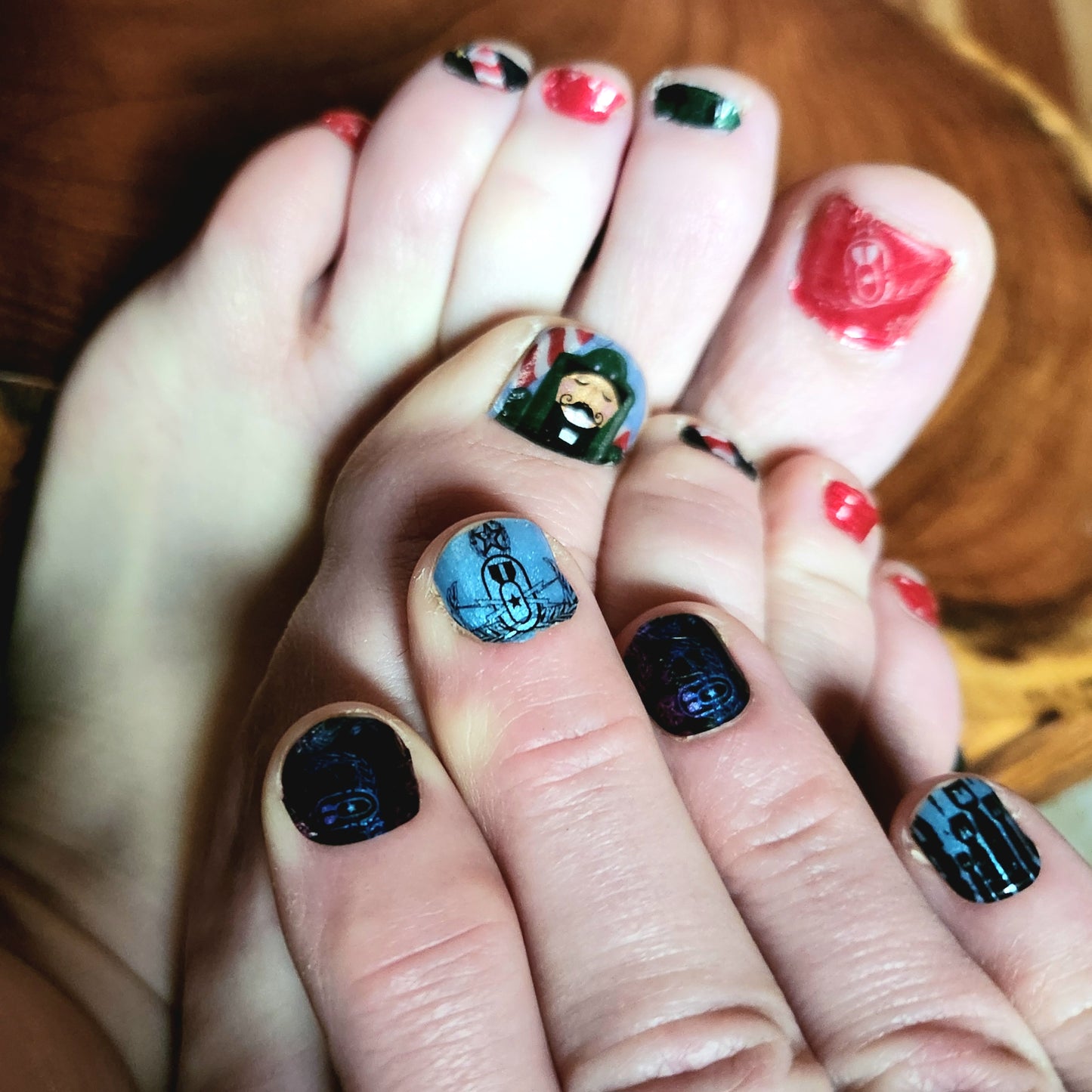 "EOD Nutcracker" Nail Art Strips