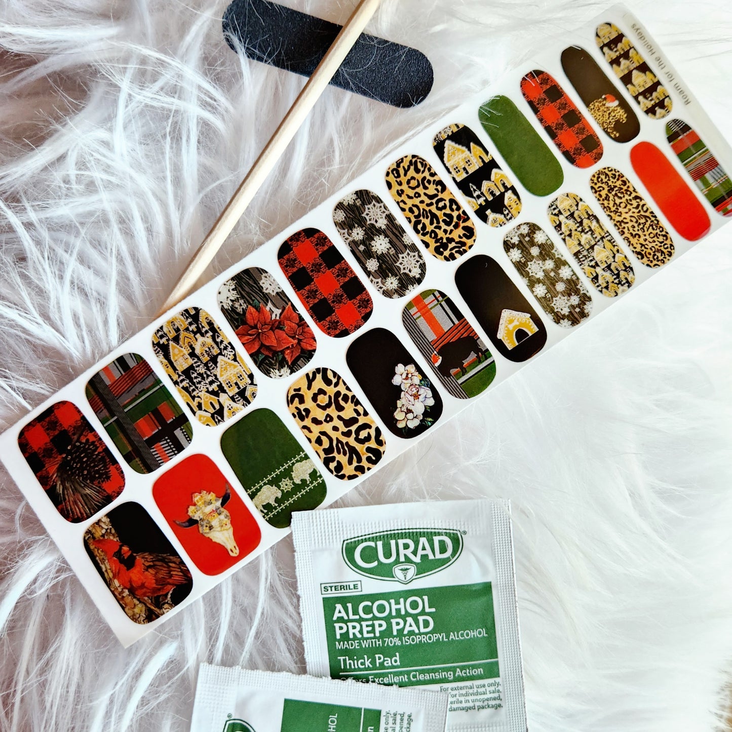 "Roam for the Holidays" Nail Art Strips