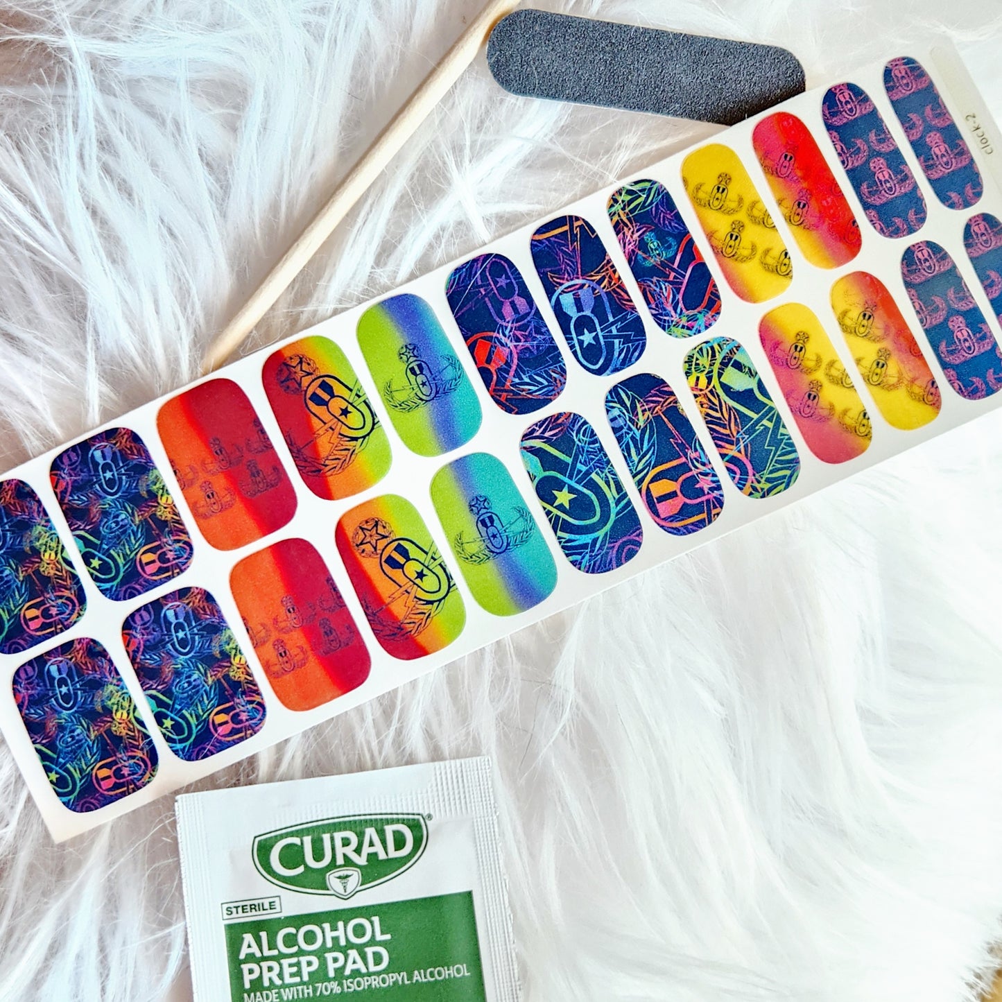 "It's 5 o'clock Somewhere" Nail Art Strips