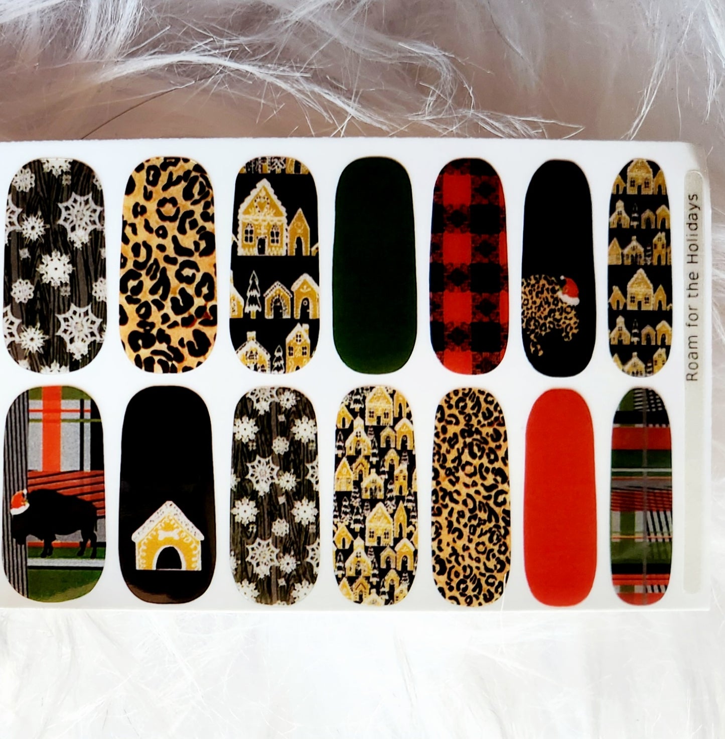 "Roam for the Holidays" Nail Art Strips