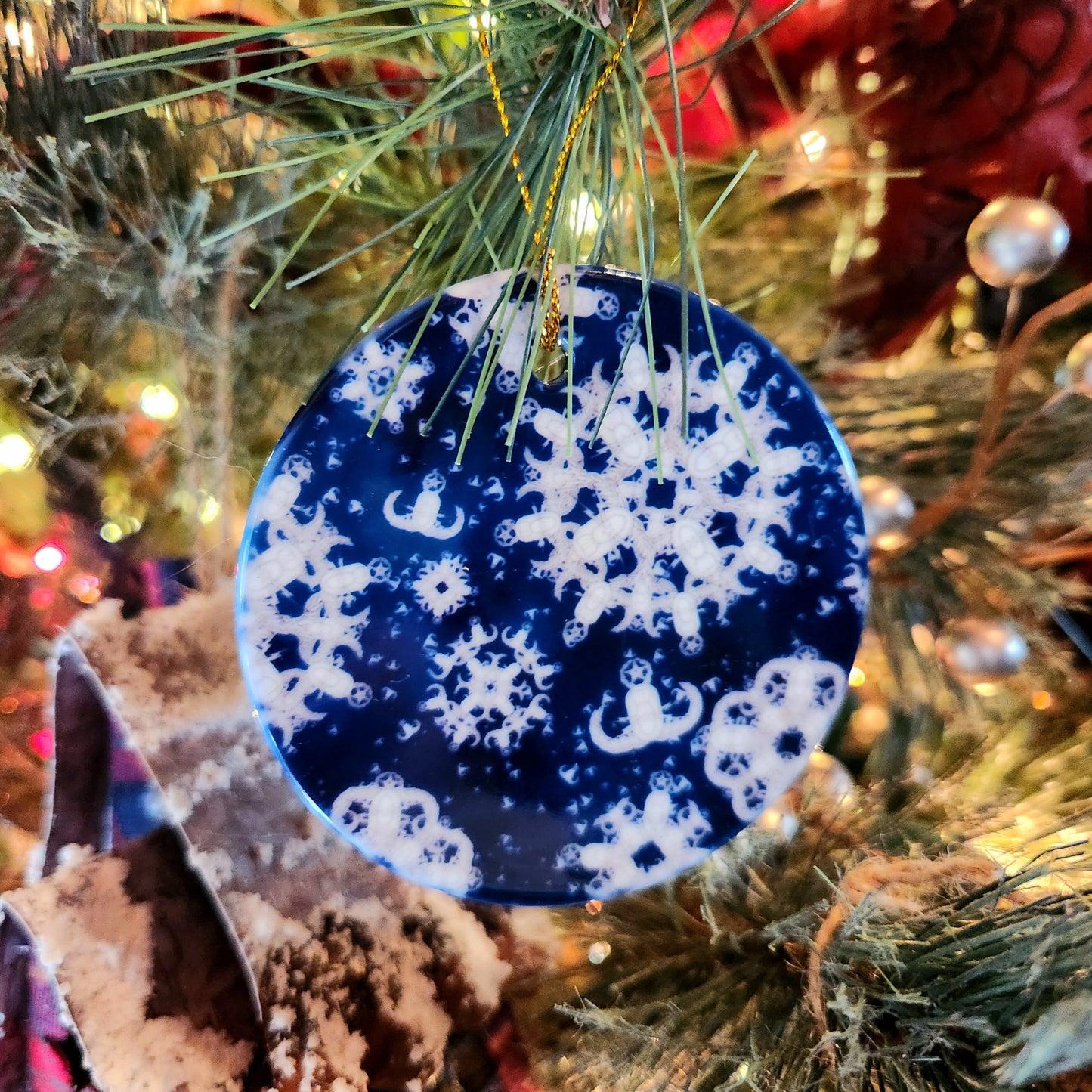 "EOD Snowflakes" Ornament