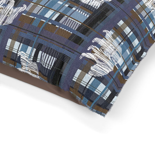 Pet Bed — "Wood Grain Bear"