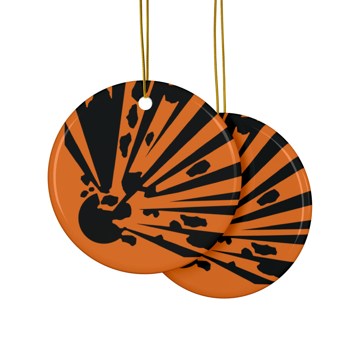 Ornament - "High Explosives Hazard"