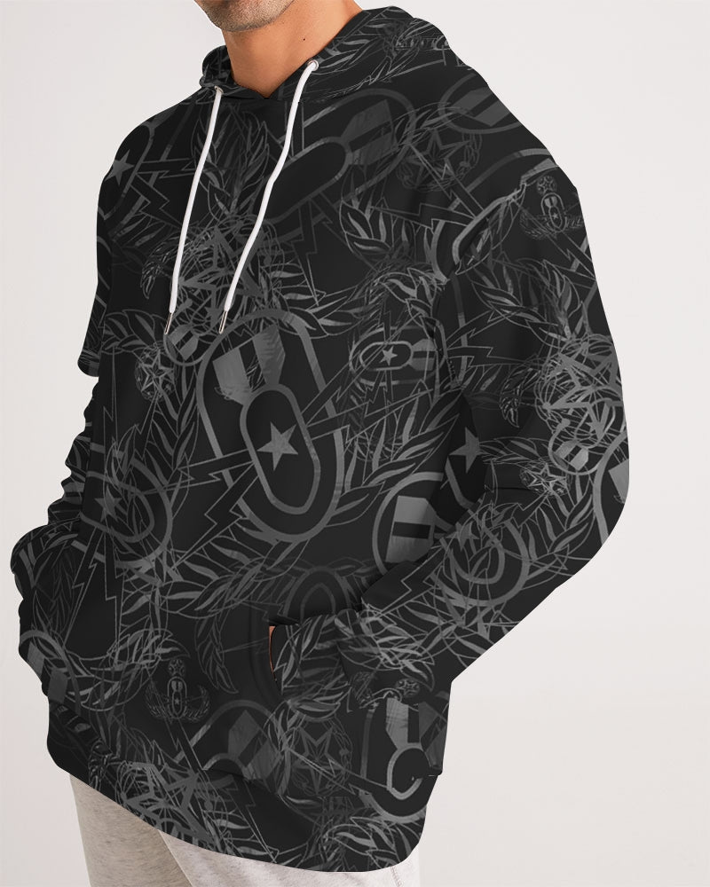 Hoodie - "It's 5 o'clock Somewhere" (Grey on Black)