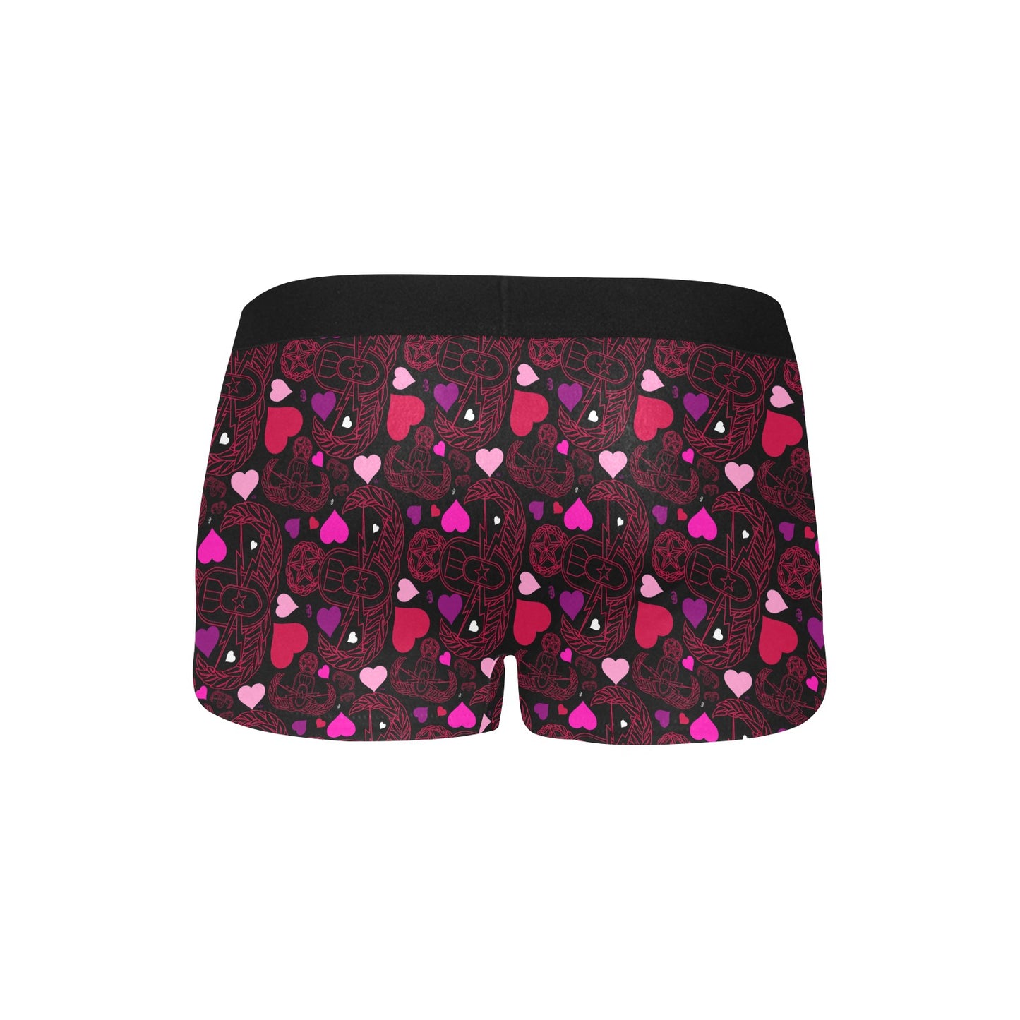 Men's Boxer Briefs with Fly - "BE-O-D My Valentine"