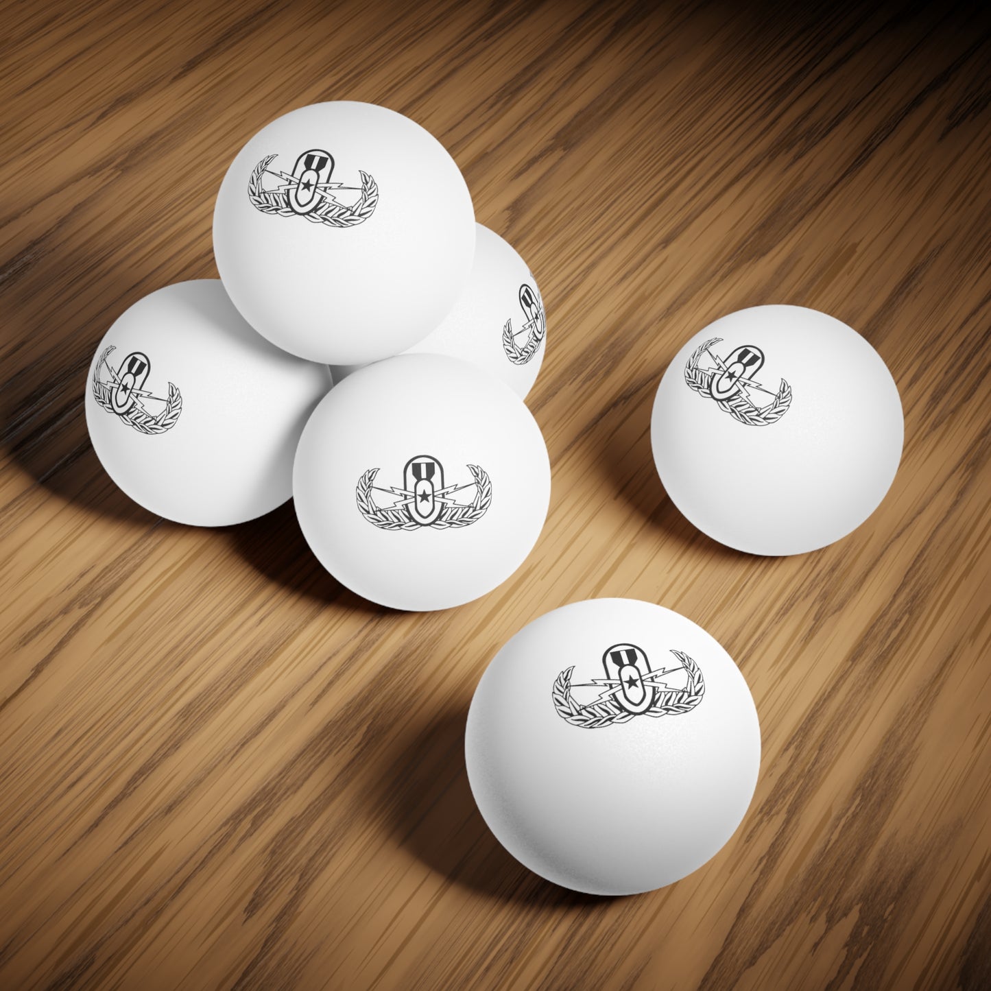 Ping Pong Balls - "EOD Senior Badge"