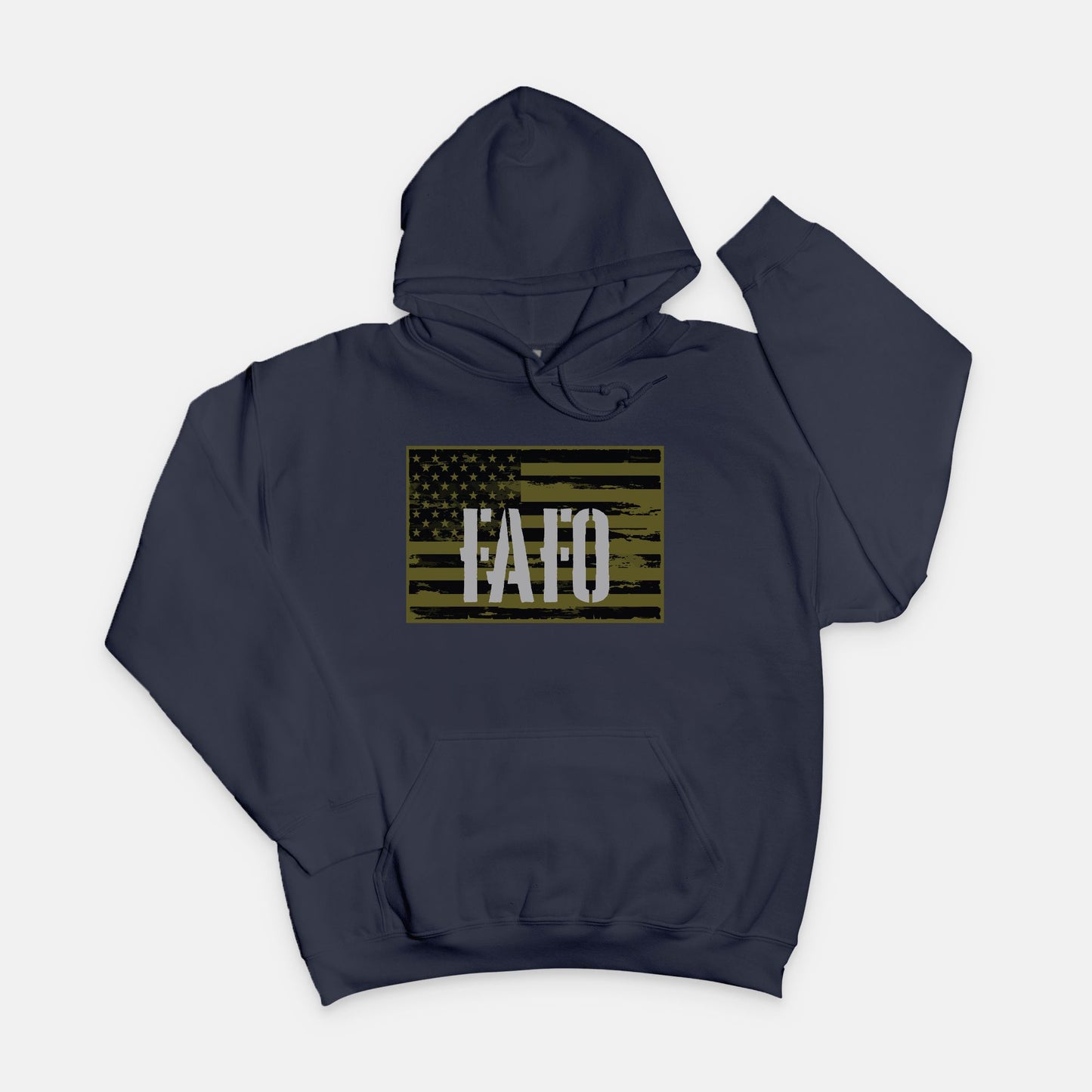 Hoodie - "FAFO" (Navy)