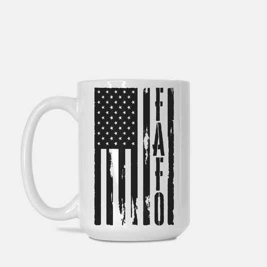 Mug - "FAFO American Flag" (Vertical)