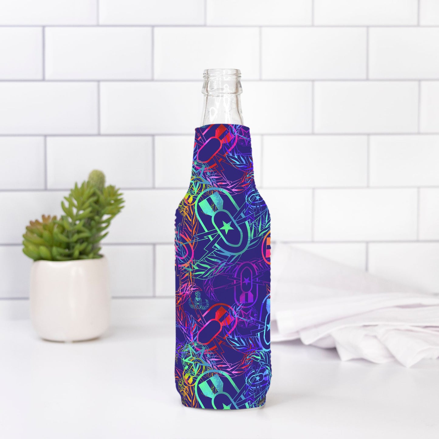 Print On Demand - Bottle Wrap - "It's 5 o'clock Somewhere"