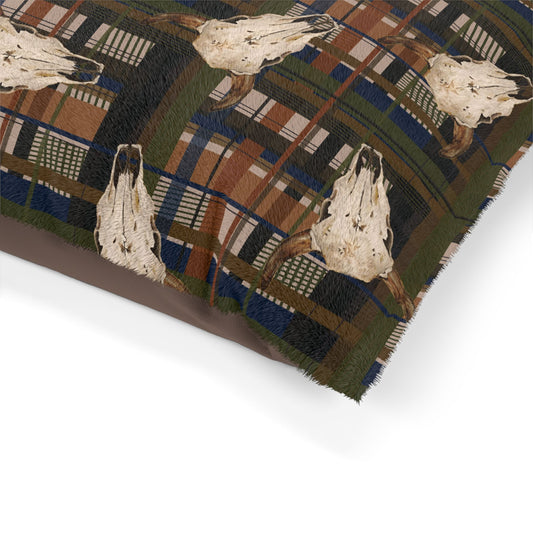 Pet Bed — "Steer Skull"