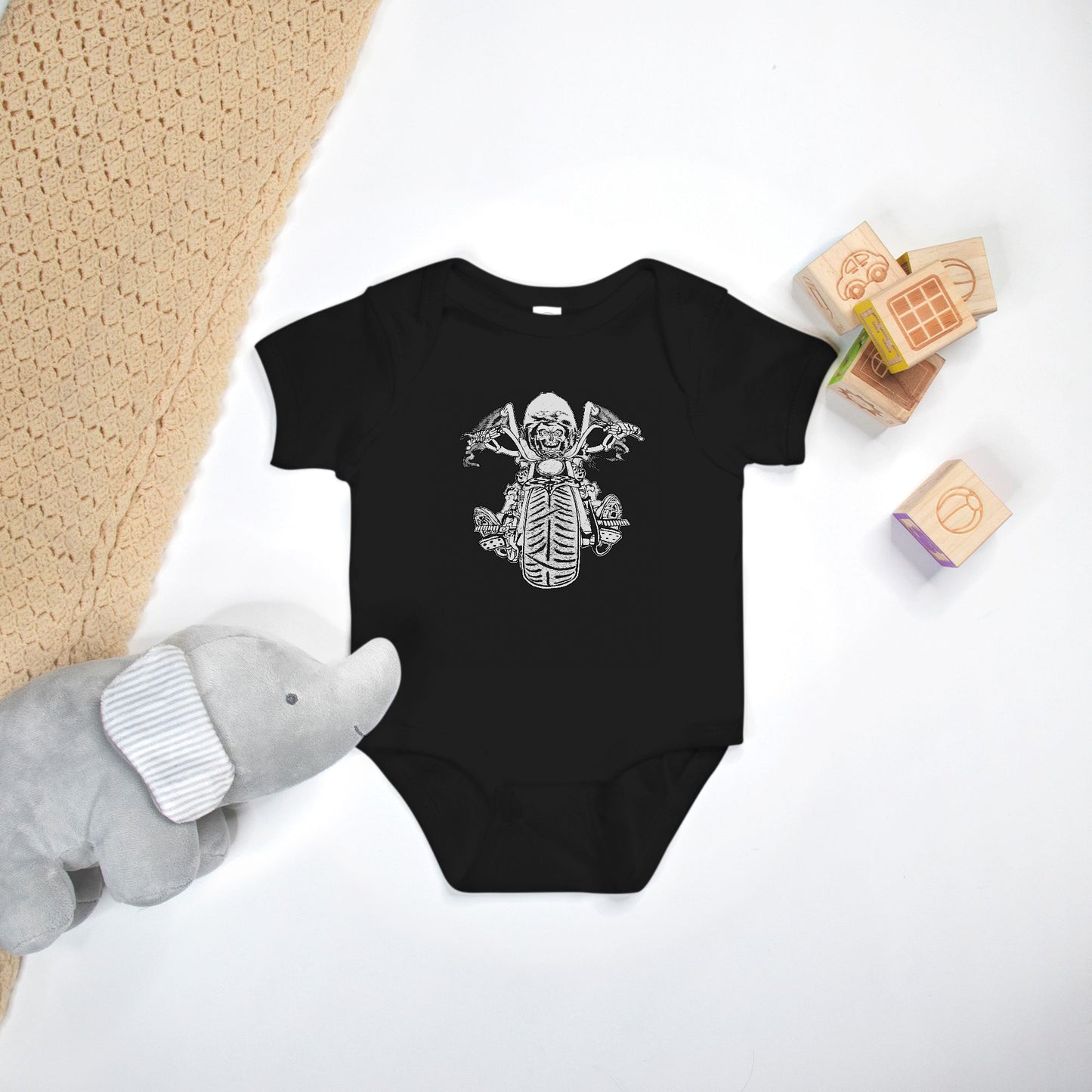 Onesie - "Bomb Suit Biker"