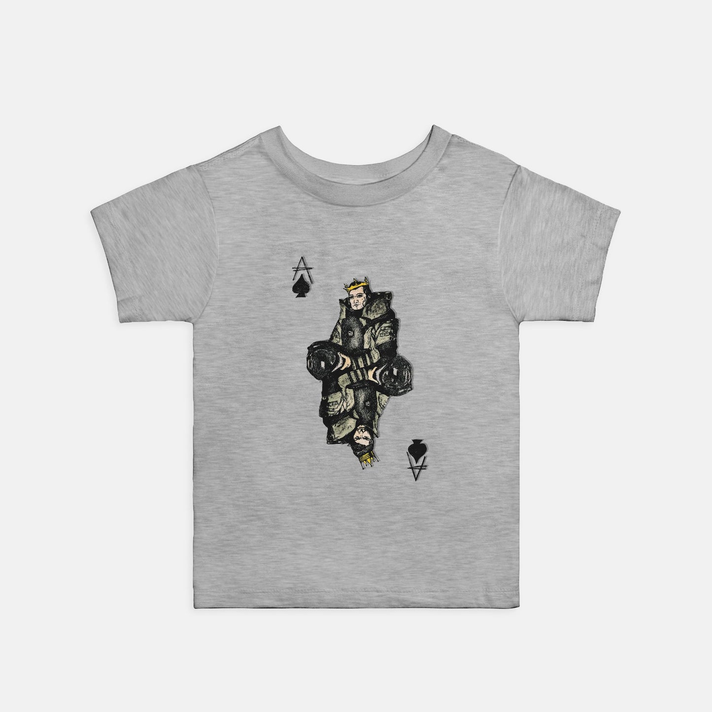 Toddler T-shirt - "Ace In The Hole!" (King)