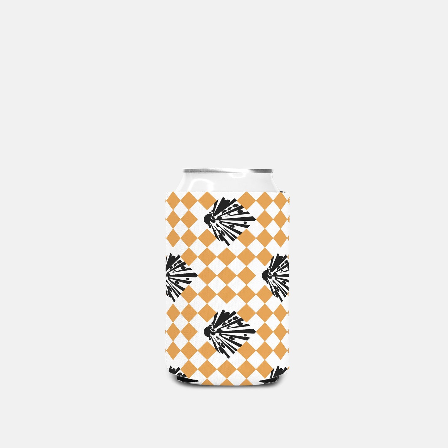 Print On Demand - Can Cooler - "High Explosives Placard Harlequin"