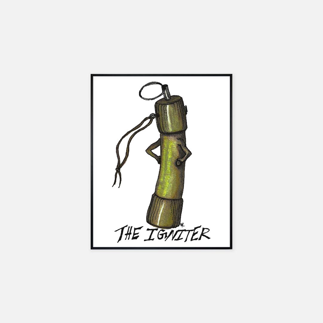 Print (16" x 20") - "The Igniter"