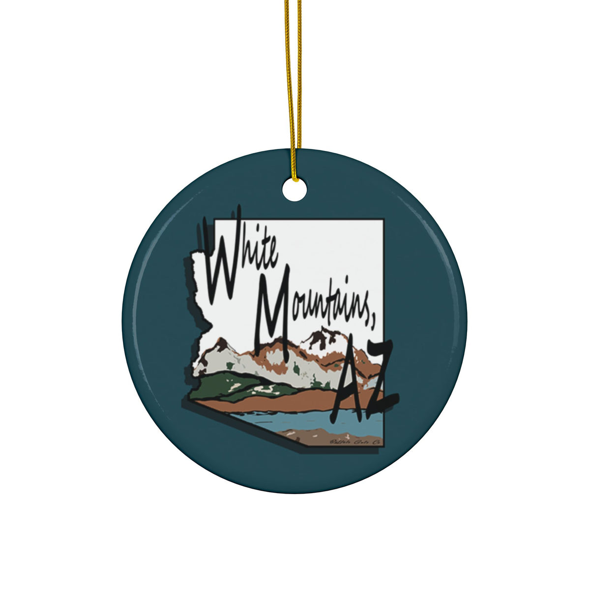 Ornament - "White Mountains, AZ"