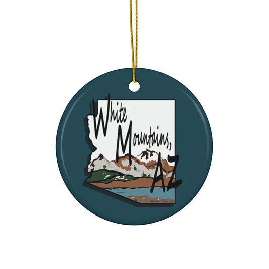 Ornament - "White Mountains, AZ"