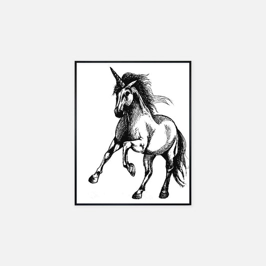 Print (16" x 20") - "Unicorn"