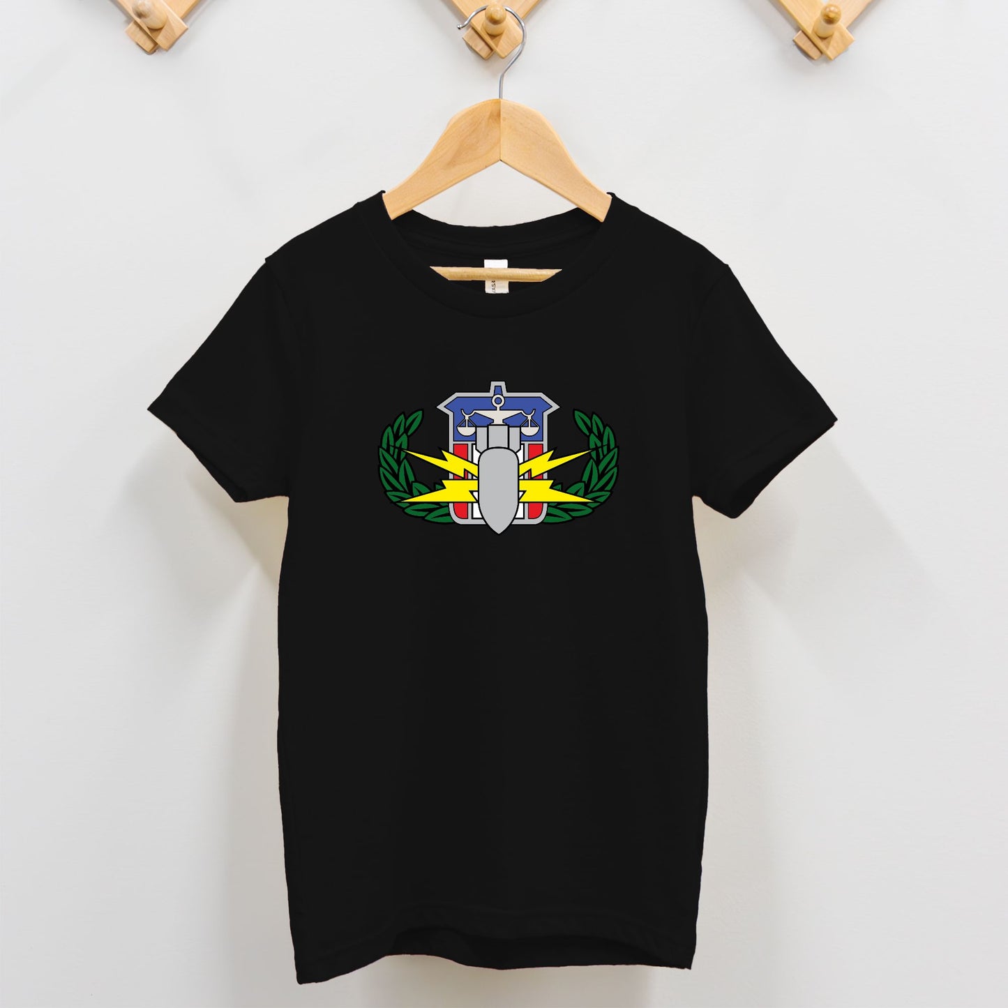 Toddler T-shirt - "HDS Badge" (RWB)