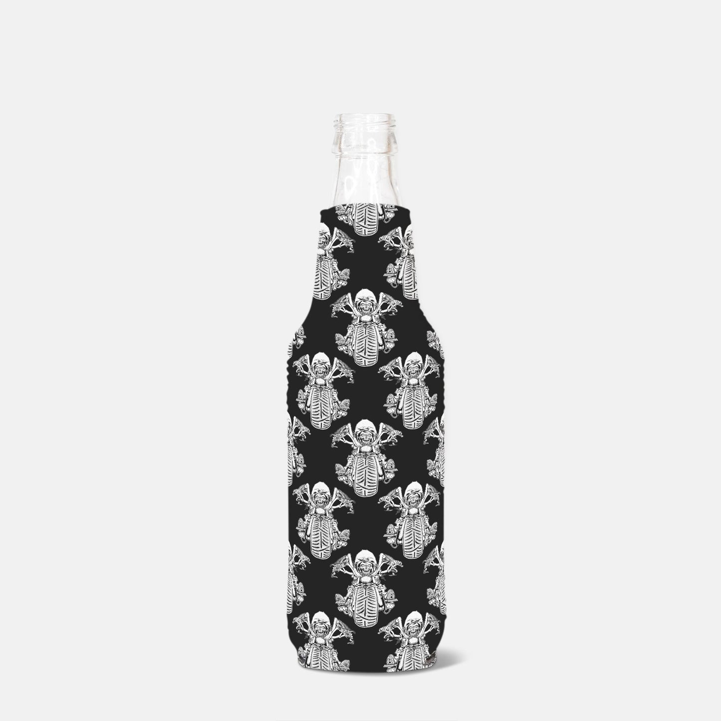Print On Demand - Bottle Wrap - "Bomb Suit Biker" Pattern