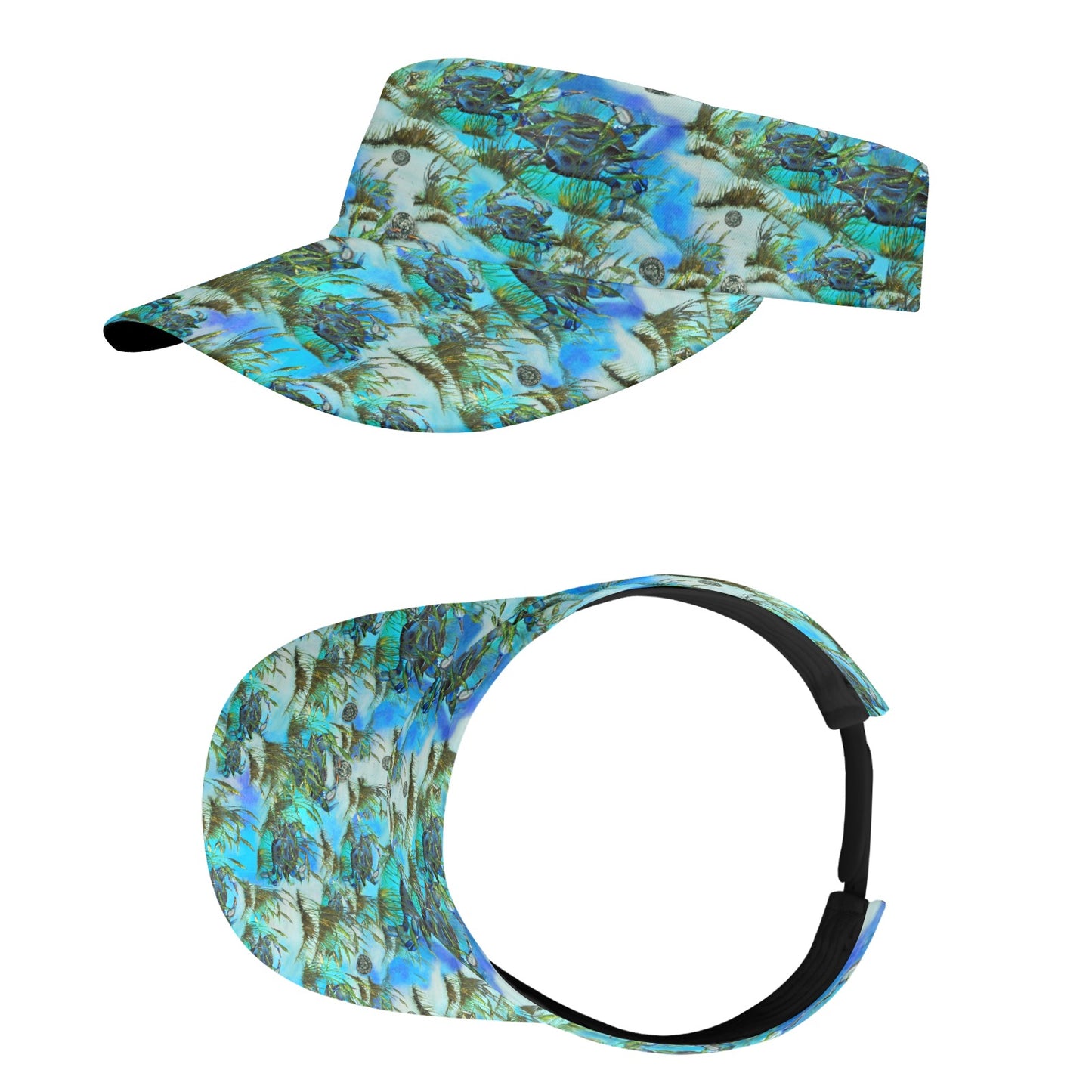 Sports Visor - "Crab Island Treausre"
