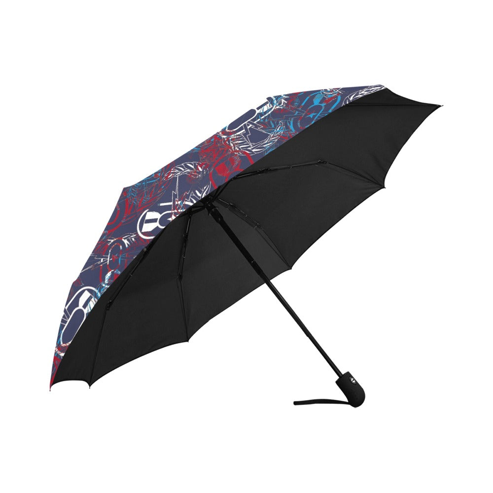 Umbrella - "It's 5 o'clock Somewhere" (Red, White, & Blues)