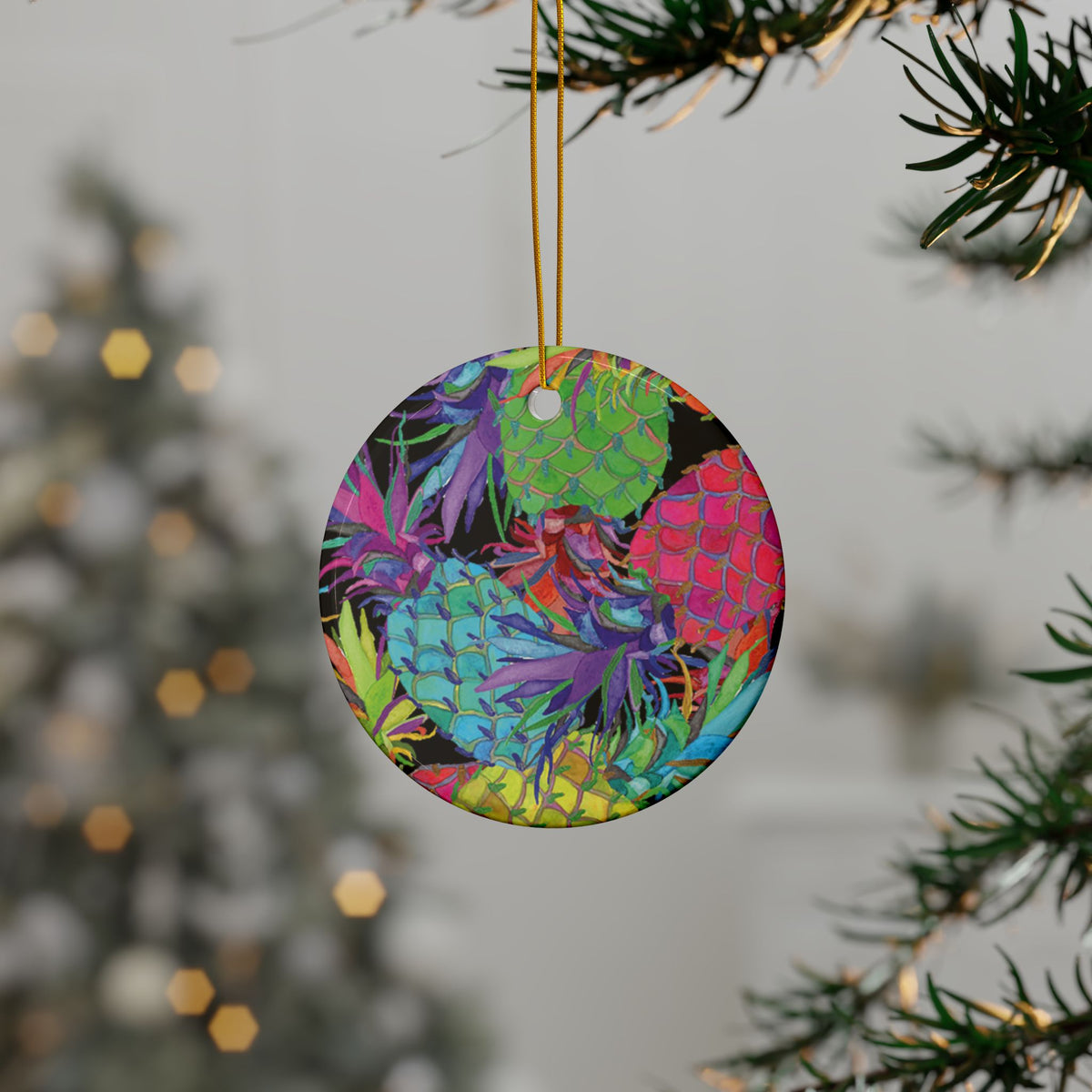 Ornament - "How About Them Pineapples"