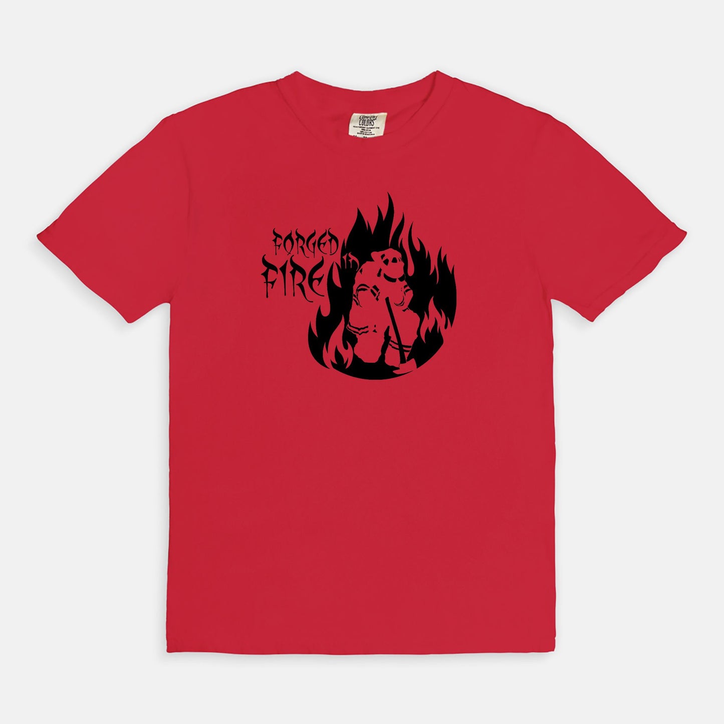 Comfort T-shirt - "Forged in Fire"