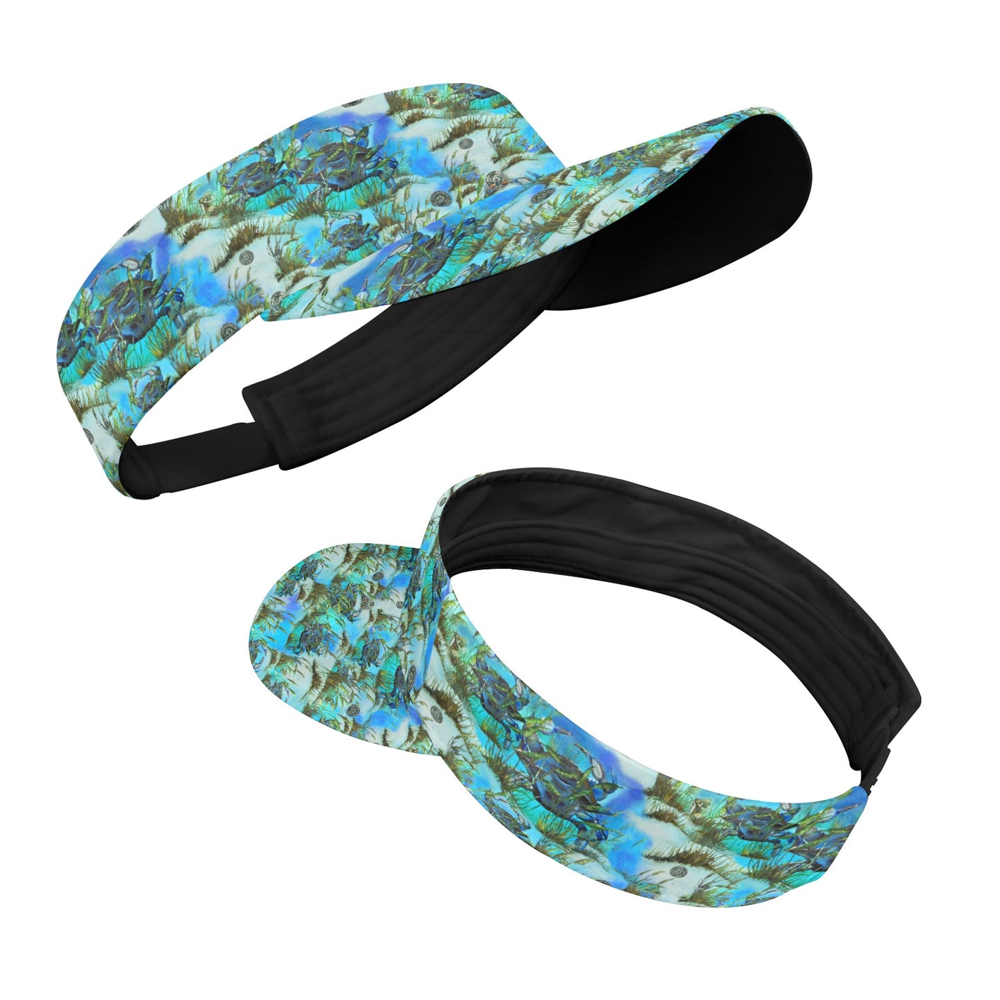Sports Visor - "Crab Island Treausre"