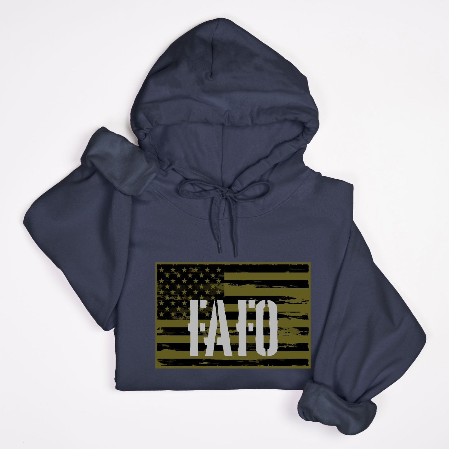Hoodie - "FAFO" (Navy)