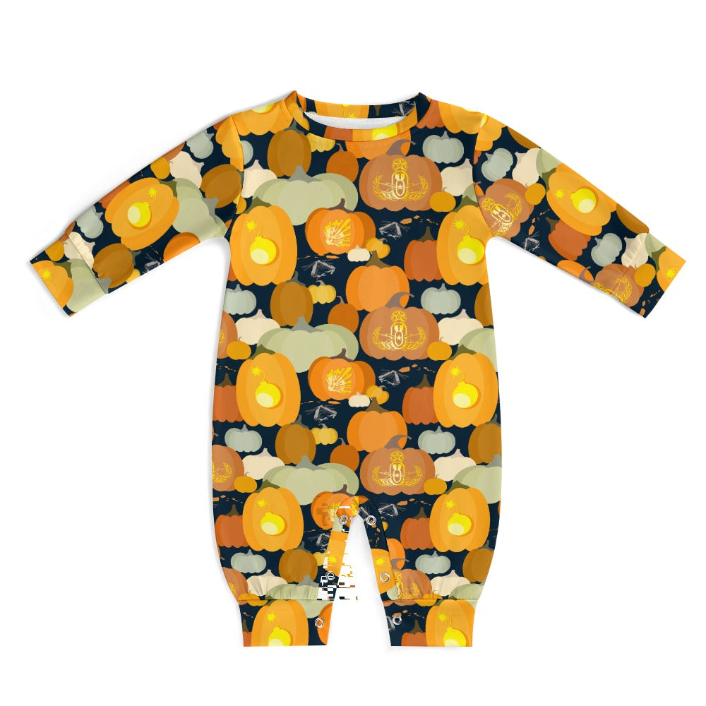Baby Romper - "E-O-Mother Pumpkin-D"