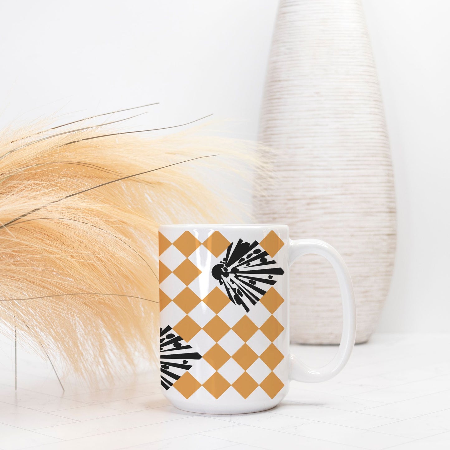 Mug - "High Explosives Placard Harlequin"
