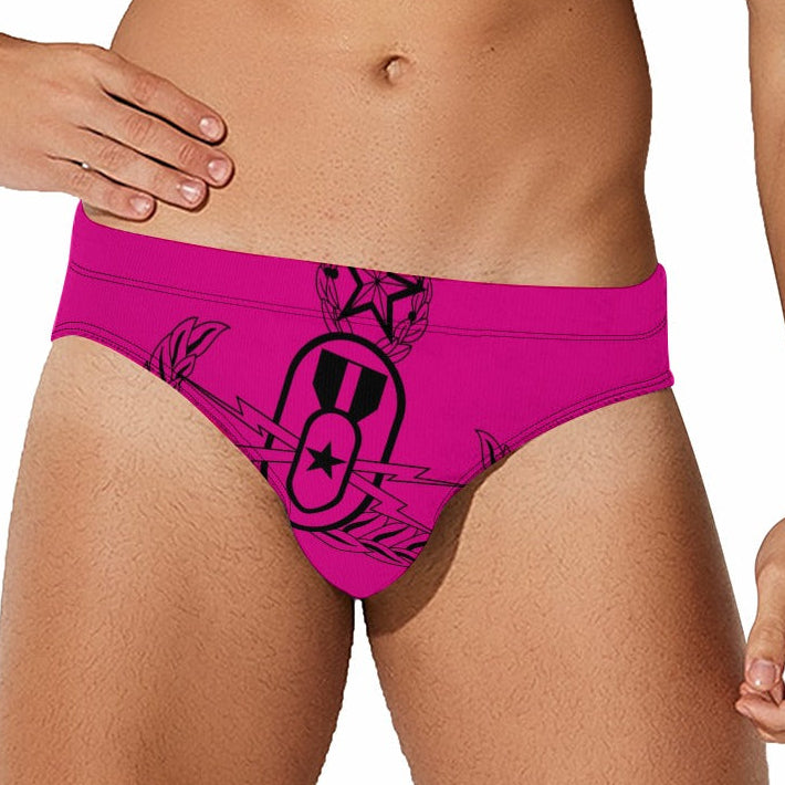 Men's Swim Briefs - "Not All Heroes Wear Capes"
