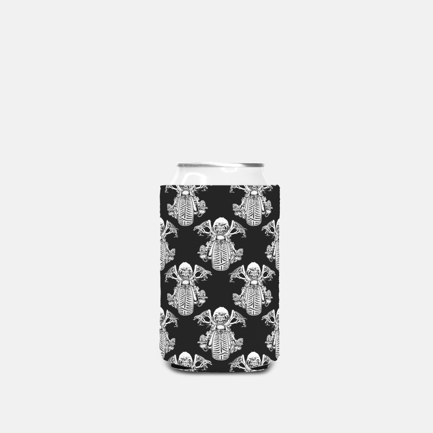 Print On Demand - Can Cooler - "Bomb Suit Biker" Pattern